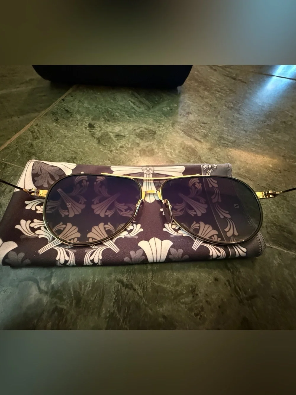 Chrome Hearts Bone Prone V Sunglasses